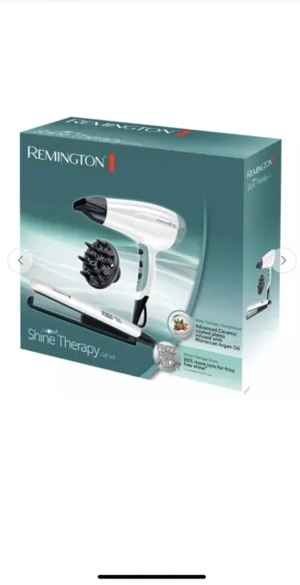 Remington Shine Therapy Haarglätter & Haartrockner Geschenkset