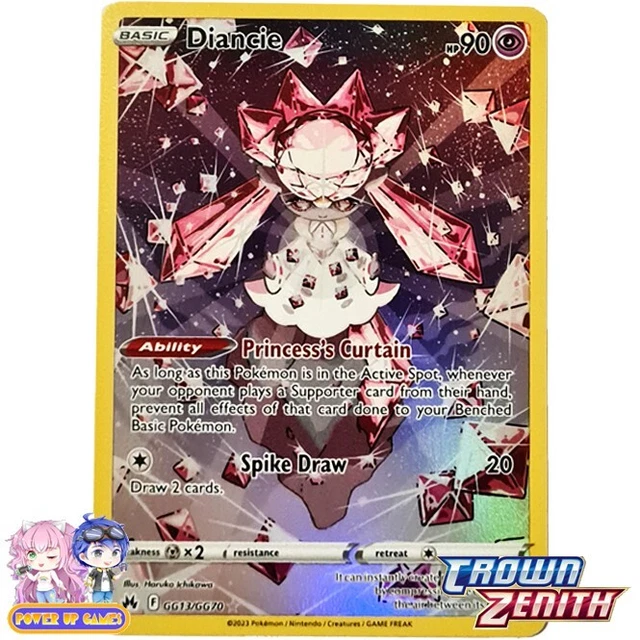 Diancie GG13/GG70 - Crown Zenith - Pokemon TCG Cards