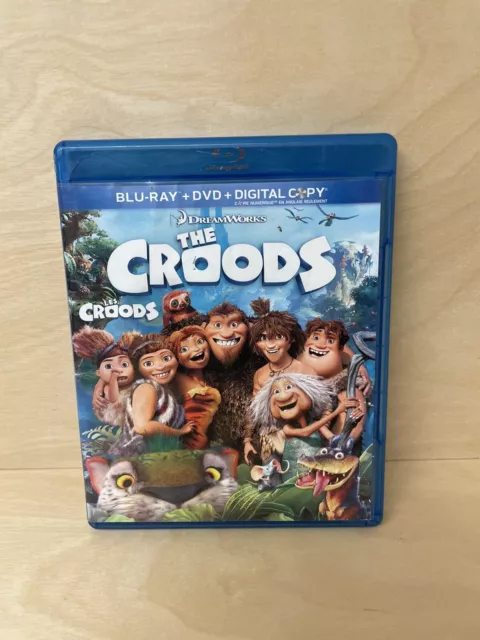 The Croods (Blu-ray / DVD + Digital Copy) - Blu-ray - VERY GOOD