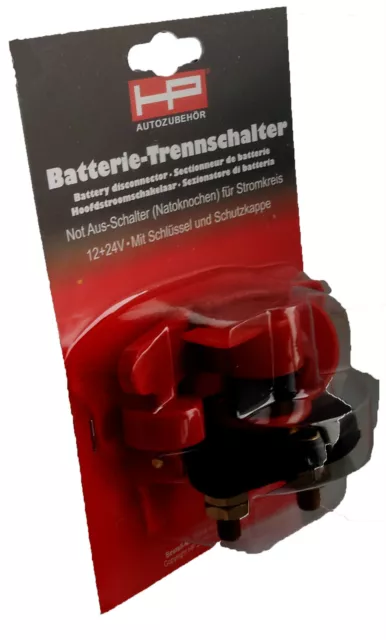 BATTERIE TRENNSCHALTER 12 und 24V NATOKNOCHEN battery disconnector  20314