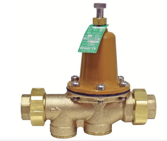 Watts Lead Free Water Pressure Reducing Valve Copper 3/4-in Fnpt Pressure Reduci