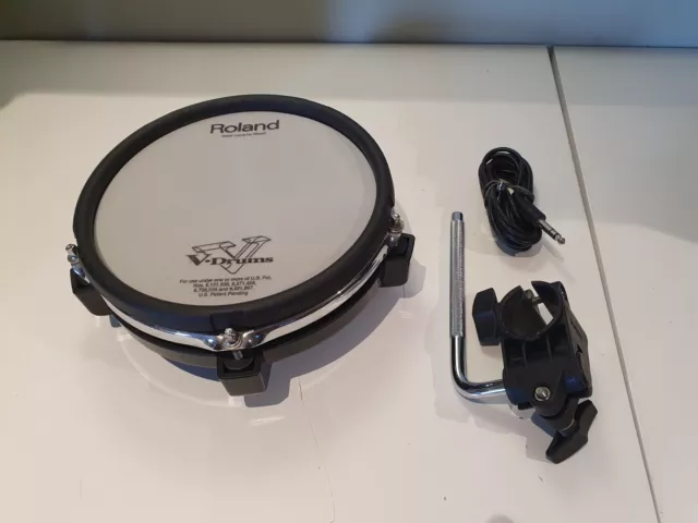 Roland V-Drums PD-85 schwarz Dual Zone Snare Drum + Kabel & Halterung. Ziemlich neuwertig.