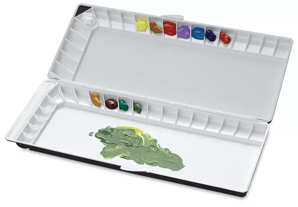 Mijello Silver Nano 40 Folding Watercolour Palette - 3040