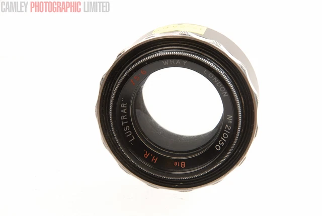 WRAY LONDON H.R. Lustrar f/8 Series II Lens *Scratched* £12.99