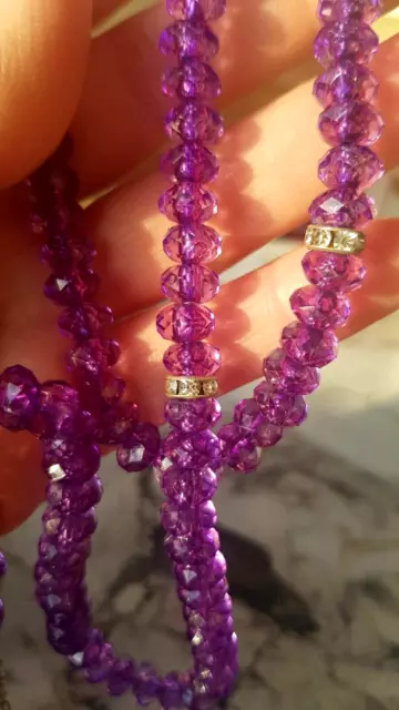Rosary 99 Purple Beads Muslim Subha For Women Islamic Prayer accessories