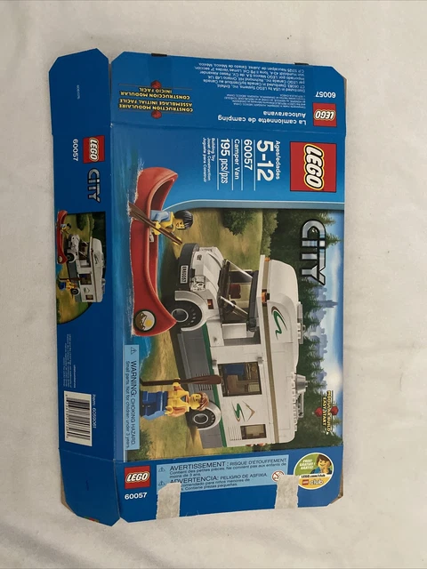 Lego city great 2025 vehicles 60057 camper van