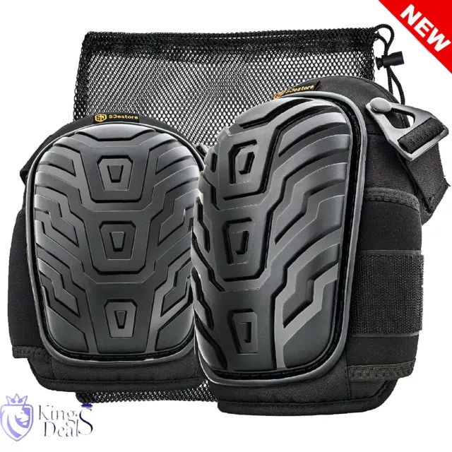 SJESTORE - Professional Knee Pads for Work, with thick Heavy Duty Foam Padding