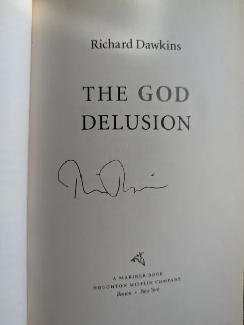 The God Delusion by Richard Dawkins (SIGNED Copy)