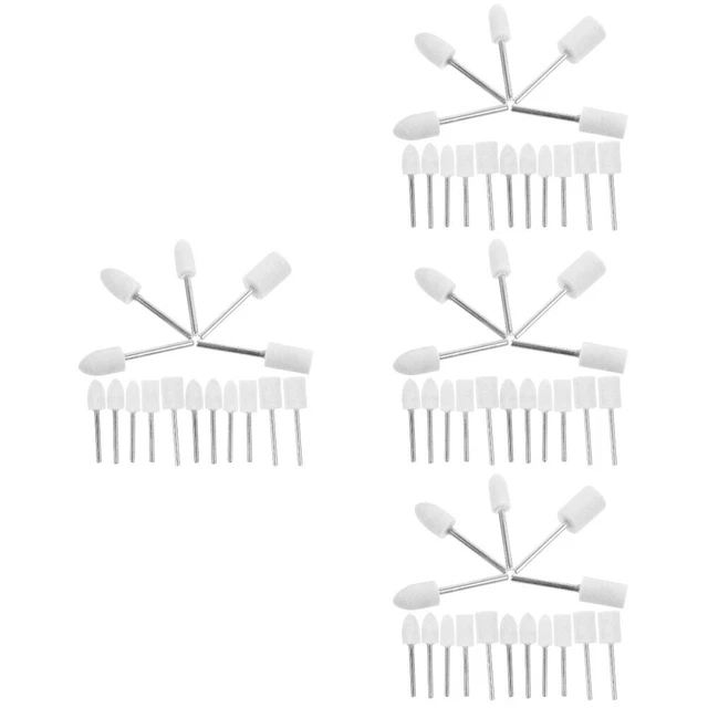 100 pcs Bites de polissage en feutre en laine Grincer des accessoires de