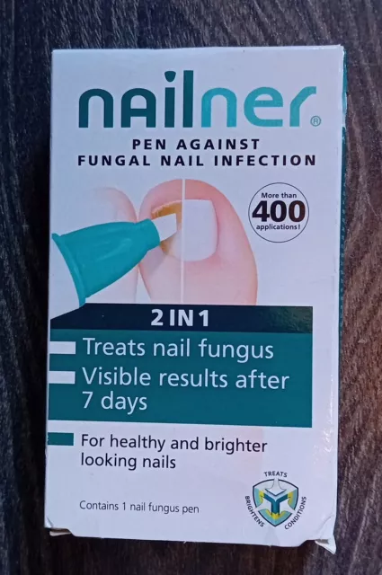 Nailner Pen Against Fungal Nail Infection 2 In 1 Contains 400 Applications