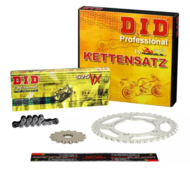 Kettensatz Suzuki GSX-R 750 K8 K9 L0 (CW) 08-10 DID VX X-Ring NIET GSXR 750