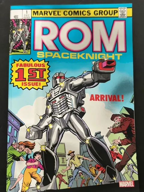 Rom #1 Facsimile Edition Marvel Comics 2023 Nm+ Foil Variant