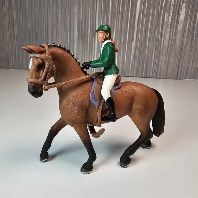 Schleich recreational rider with horse hot sale