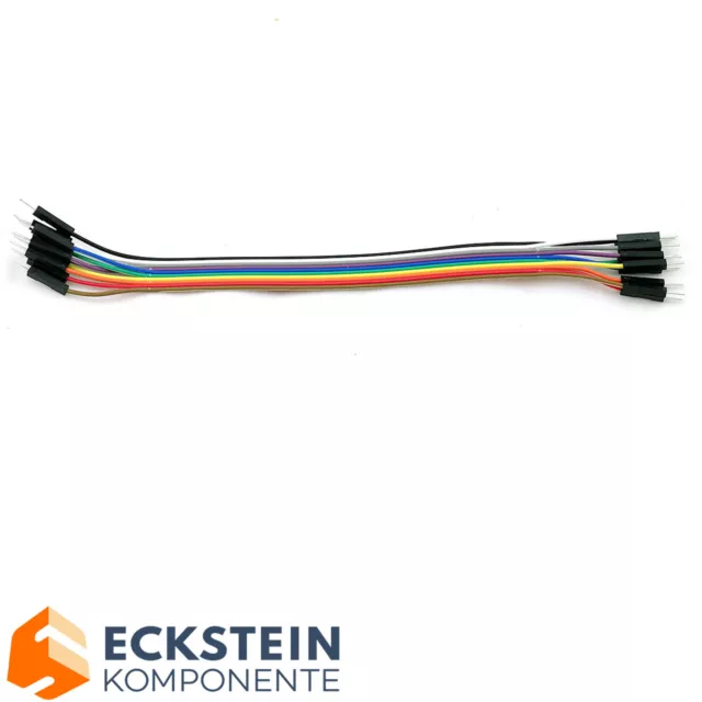 40 Pin Jumper Kabel Steckbrücken Steckbrett Kabel 10cm,20cm 2.54 für  Arduino