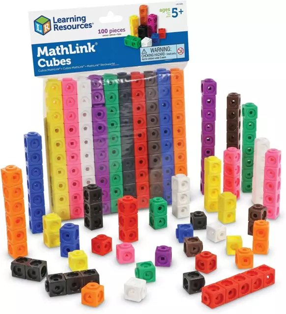 Learning Resources MathLink Cubes Big Builders