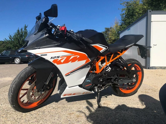 KTM RC 125 40mm tiefergelegt