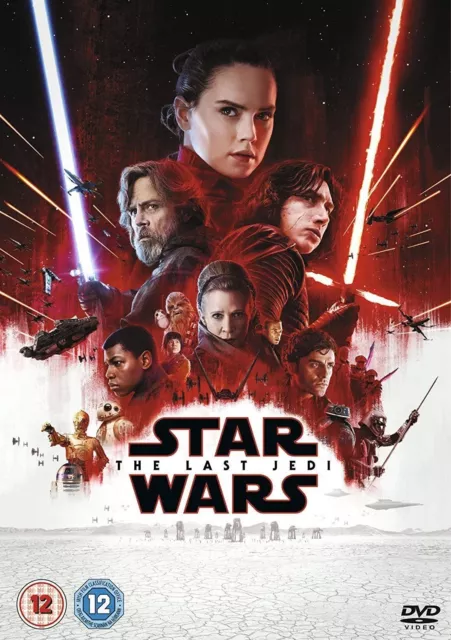 Star Wars: The Last Jedi (DVD) - Brand New & Sealed Free UK P&P