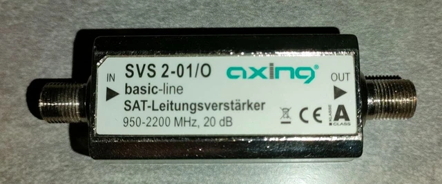 Amplificatore Di Linea Satellitare SVS 2-01 - Potenza 20 DB Per Segnale TV Nitido