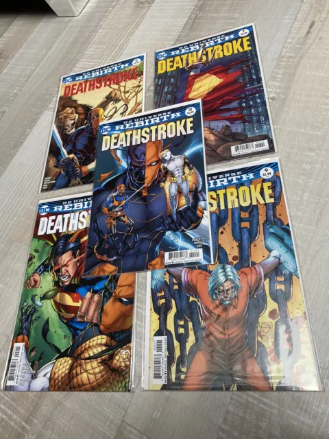 Deathstroke Vol.3 #1-50 Variant Komplett Mattina 2016 US DC Comics 3