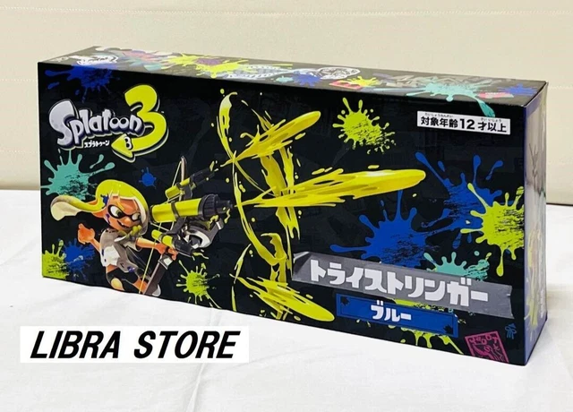 Splaton Tri Stringer RARE SPLATOON 3 Eau Pistolet Tri-Stringer Bleu Ver. Exprimer Exclusif ...