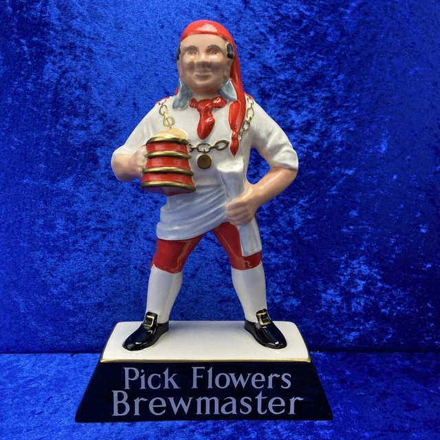 Pick Flowers Brewmaster Pirate Advertising Figure By Carlton Ware