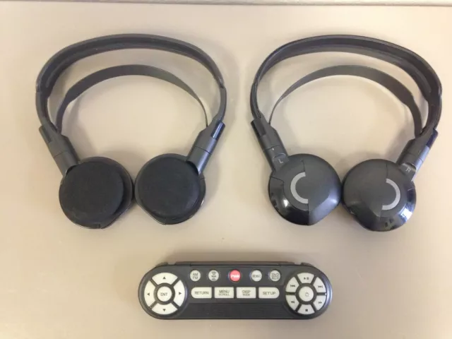 2005-2010 Acura MDX & Honda Pilot Odyssey OEM Wireless Headphones w/ DVD Remote 2005-2010 Acura MDX & Honda Pilot Odyssey OEM Wireless Headphones w/ DVD Remote
