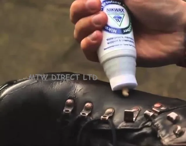 NIKWAX WATERPROOFING / CONDITIONING WAX CREAM FOR LEATHER BOOTS AND SHOES 60mls 2