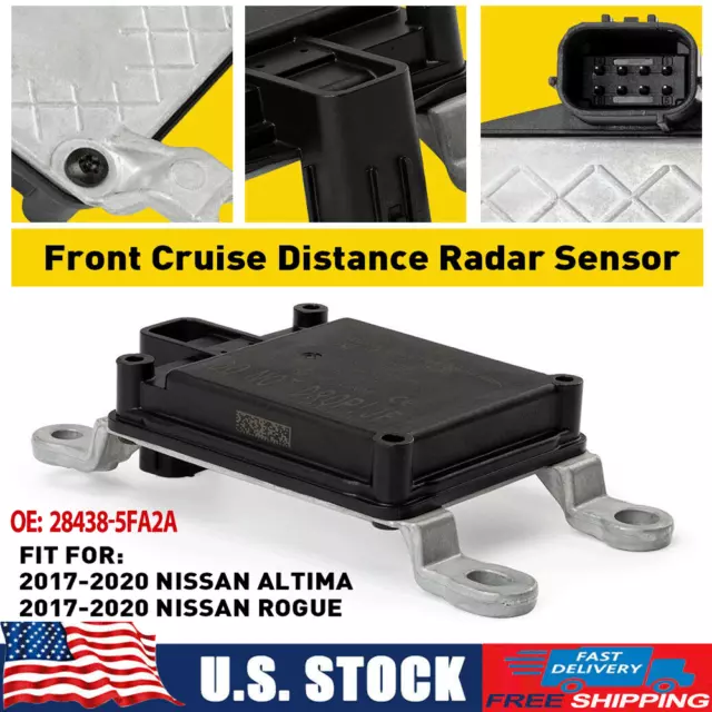 Front Cruise Distance Radar Sensor Fit for Nissan Altima Rogue 17-20 28438-5FA2A