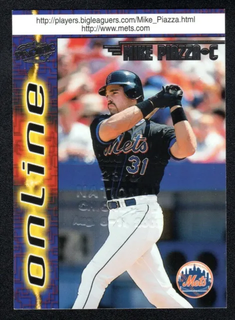 Mike Piazza Embossed 1998 Pacific Online #488 National Convention A-01