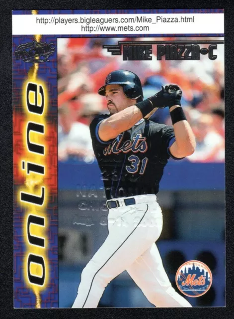 Mike Piazza Embossed 1998 Pacific Online #488 National Convention A-01