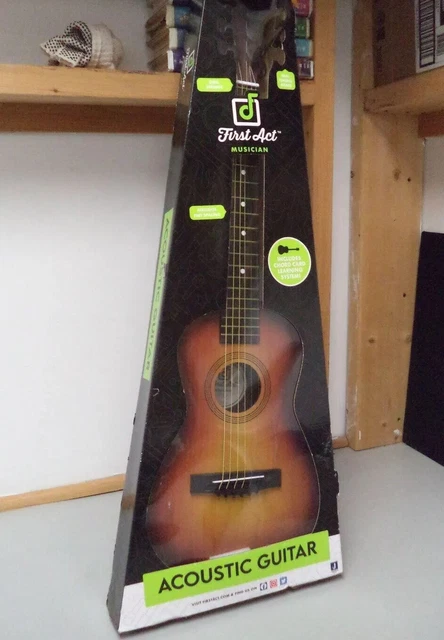 First Act Child's Six String Wooden Acoustic Guitar