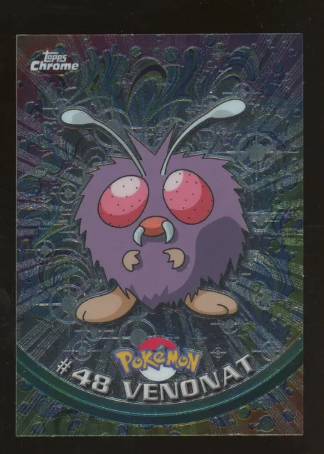 Topps 2000 cromo Pokémon TV #48 Venonat