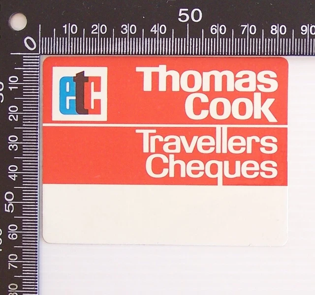 VINTAGE THOMAS COOK Australia Travellers Cheques Advertising Promo ...