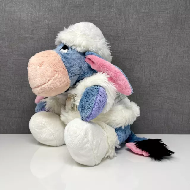 Eeyore Plush (Winnie the Pooh) Disney Store Winter Outfit Stamped Soft Toy | 11”