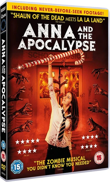 ANNA AND THE Apocalypse DVD Ella Hunt Malcolm Cumming Sarah Swire ANNA AND THE Apocalypse DVD Ella Hunt Malcolm Cumming Sarah Swire