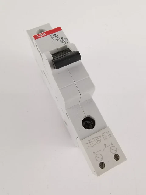 ABB S201 C32 interruttore protezione linea 1 poli fusibile automatico interruttore LS