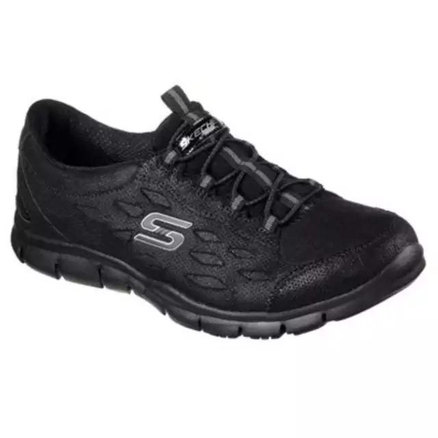 SKECHERS WOMENS GRATIS 23360 Blue Running Shoes Sneakers UK5 23.75 PicClick UK