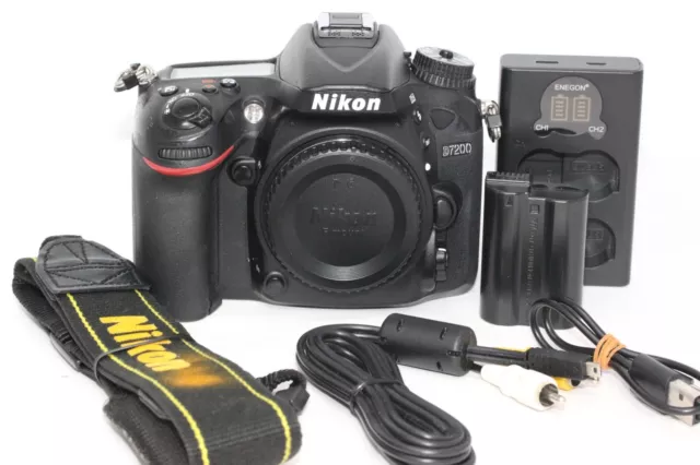 Nikon D7200 DX-format DSLR Body (Black)