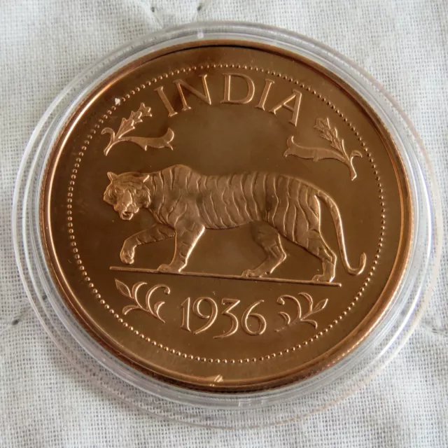 Edward Viii 1936 India Proof Pattern Crown - Milled Edge