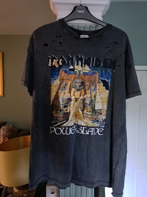 LADIES IRON Maiden Pre Loved Official 2017 T.Shirt Size 4 XS Used
