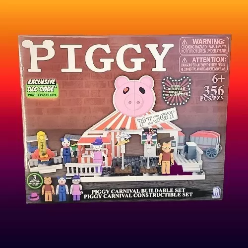 Piggy Roblox Carnival Buildable Building Set w/ Figures & DLC Code 356 Pcs  New