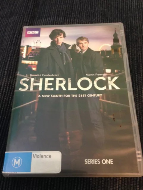 Sherlock : Series 1 : Benedict Cumberbatch : Martin Freeman - BBC - DVD - L42