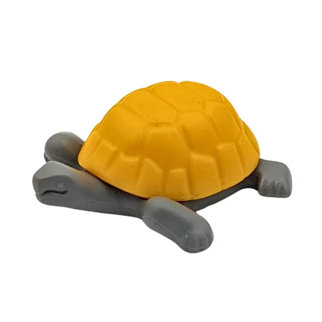 Playmobil 3106 – Piccola Tartaruga Grigia Con Carapace Arancione Per Zoo (usata)