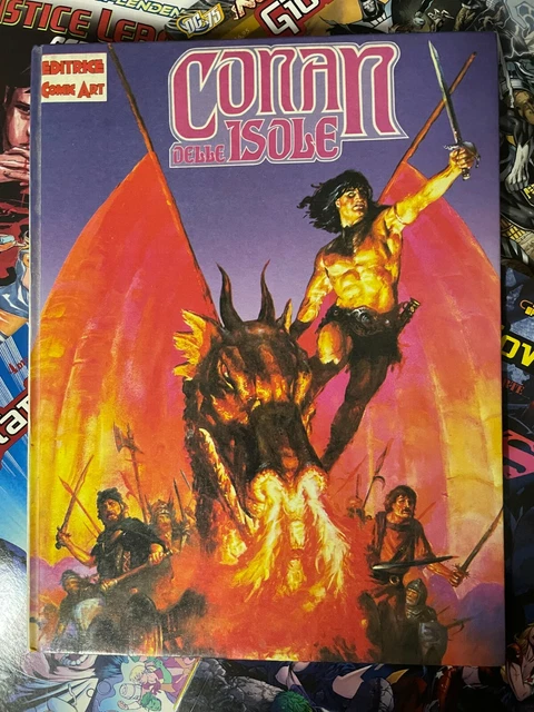 CONAN DELLE ISOLE graphic novel Comic Art cartonato PERFETTO* EUR 9