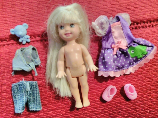 POUP E 10 CM MATTEL 1994 Soeur de Barbie Shelly Kelly