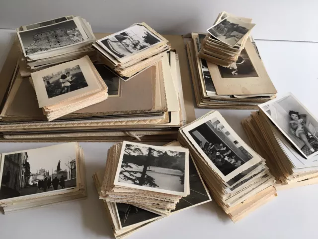 lot 1550 ancienne photo famille annotée portrait scène de vie loisirs 1940-1950