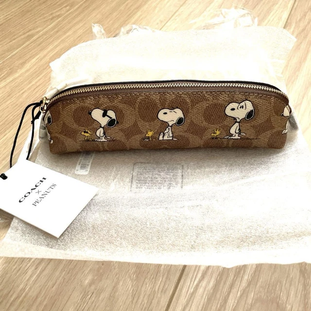 COACH X PEANUTS Snoopy pencil case #0dc753 £259.56 - PicClick UK