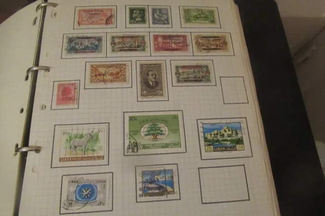 ASIE    LOT DE TIMBRES et de LETTRES