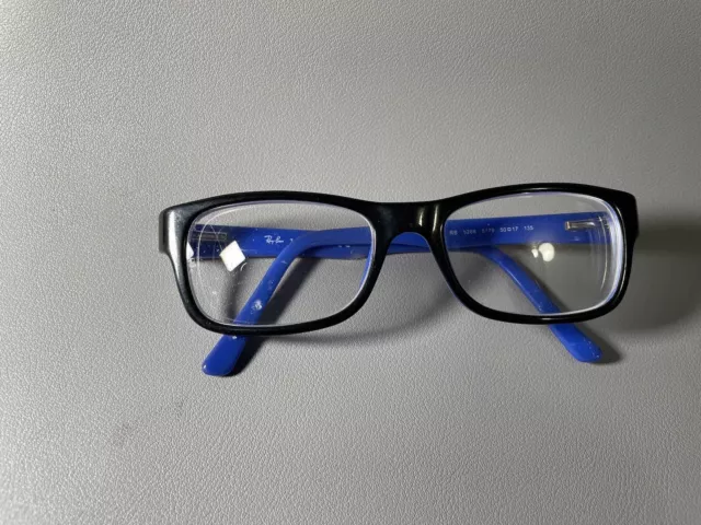 Ray-Ban Eyeglasses Frames RB5268 5179  Black And Blue Square Thick Rim 50-17-135