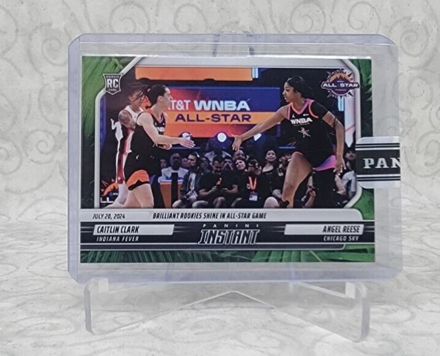 2024 Panini Instant Caitlin Clark & Angel Reese Rookie Card #164 - Basketball Trading Card 3 thumbnail image